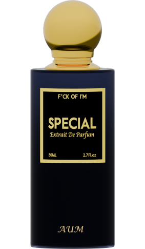 AUM Fk Off I’m Special – Luxury Unisex Extrait de Parfum 80 ml | Bergamot, Patchouli & Oud Niche Fragrance | Long-Lasting Bold Scent for All-Season Statements