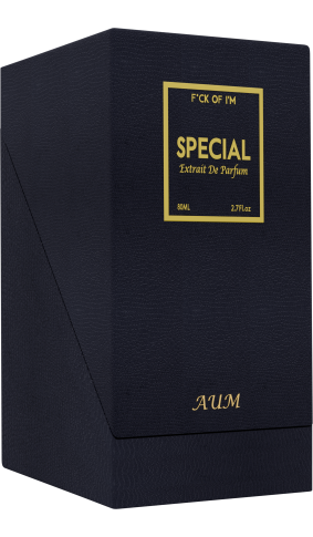 AUM Fk Off I’m Special – Luxury Unisex Extrait de Parfum 80 ml | Bergamot, Patchouli & Oud Niche Fragrance | Long-Lasting Bold Scent for All-Season Statements