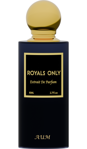 AUM Royals Only – Luxury Unisex Extrait de Parfum 80 ml | Davana, Pink Pepper & Oud Niche Fragrance | Long-Lasting Regal Scent for Winter Prestige