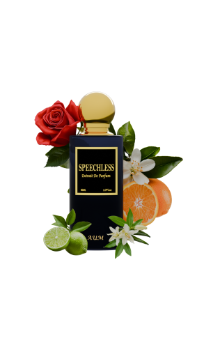 AUM Speechless – Luxury Unisex Extrait de Parfum 80 ml | Citrus, Jasmine & Sandalwood Niche Fragrance | Long-Lasting Elegant Scent for Spring & Summer