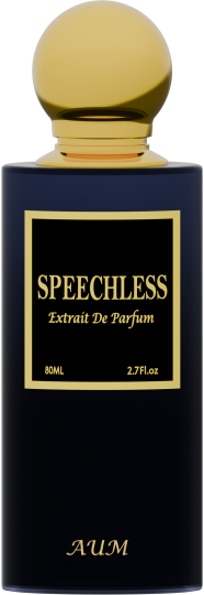 AUM Speechless – Luxury Unisex Extrait de Parfum 80 ml | Citrus, Jasmine & Sandalwood Niche Fragrance | Long-Lasting Elegant Scent for Spring & Summer