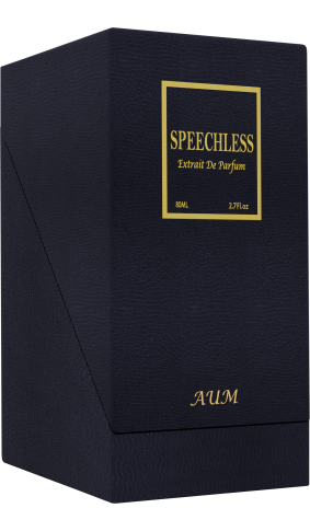 AUM Speechless – Luxury Unisex Extrait de Parfum 80 ml | Citrus, Jasmine & Sandalwood Niche Fragrance | Long-Lasting Elegant Scent for Spring & Summer