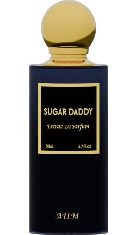 AUM Sugar Daddy – Luxury Unisex Extrait de Parfum 80 ml | Bergamot, Violet & Amber Niche Fragrance | Long-Lasting Sweet-Spicy Scent for Flirty Sophistication