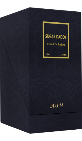 AUM Sugar Daddy – Luxury Unisex Extrait de Parfum 80 ml | Bergamot, Violet & Amber Niche Fragrance | Long-Lasting Sweet-Spicy Scent for Flirty Sophistication