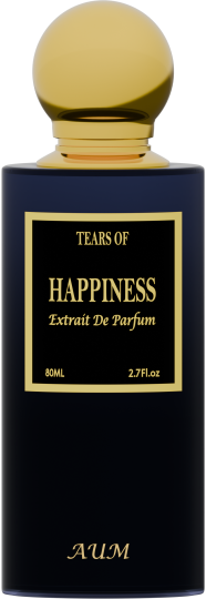 AUM Tears Of Happiness – Luxury Unisex Extrait de Parfum 80 ml | Peach, Bergamot & Lemon Zest Niche Fragrance | Long-Lasting Uplifting Scent for Daily Joy