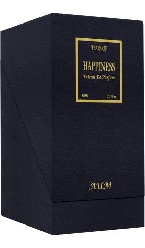 AUM Tears Of Happiness – Luxury Unisex Extrait de Parfum 80 ml | Peach, Bergamot & Lemon Zest Niche Fragrance | Long-Lasting Uplifting Scent for Daily Joy